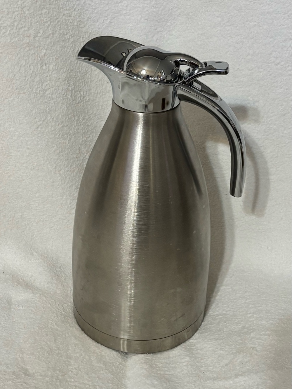 Stainless Steel Vacuum Carafe - Brushed Silver